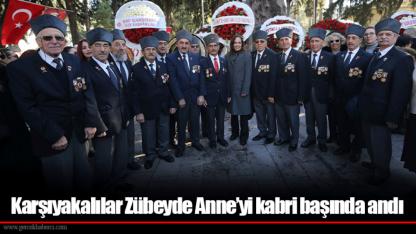 Karşıyakalılar Zübeyde Anne’yi kabri başında andı