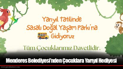 Menderes Belediyesi’nden Çocuklara Yarıyıl Hediyesi