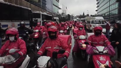 Motokuryeler 3 gün iş bırakacak