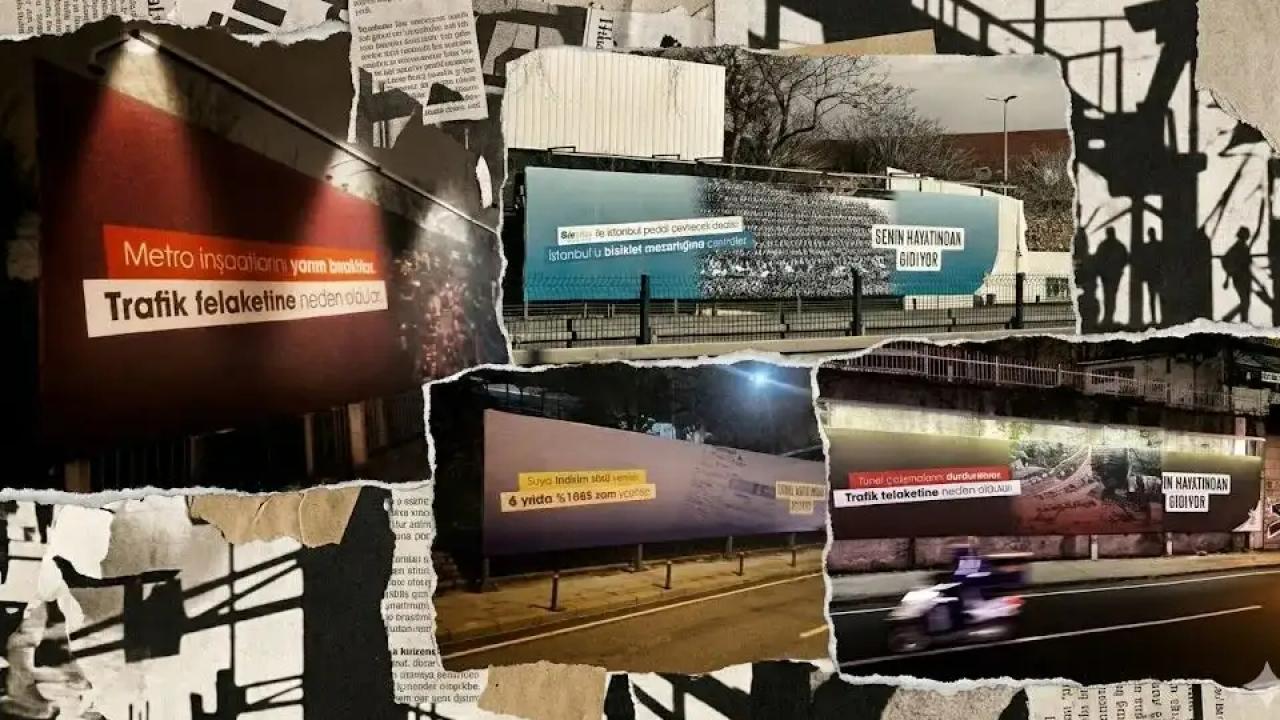 Özel ‘suç duyurusunda bulunacağız’ demişti: İBB’yi hedef alan afişler kaldırılıyor