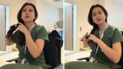 'Saç örme' akımına katılan sağlık personeline soruşturma