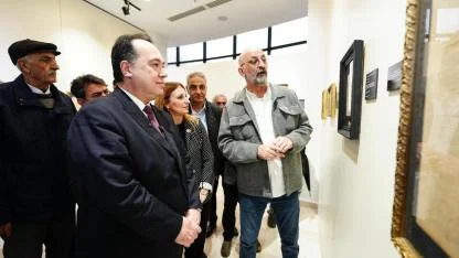 ‘Sarışın Bir Kurt’ Atatürk Sergisi Ziyaretçileriyle Buluştu