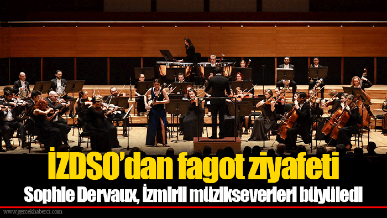 Sophie Dervaux, İzmirli müzikseverleri büyüledi