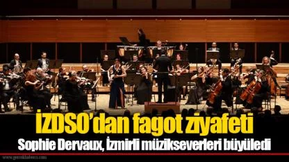 Sophie Dervaux, İzmirli müzikseverleri büyüledi