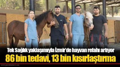 Tek Sağlık yaklaşımıyla İzmir’de hayvan refahı artıyor