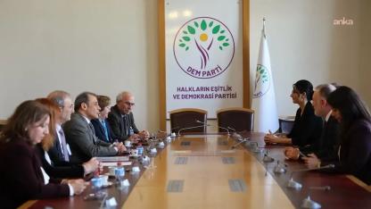 TTB'den, DEM Parti'ye ziyaret