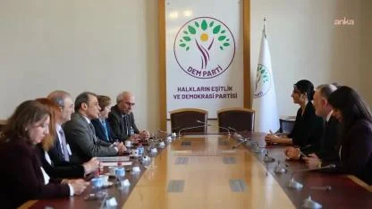 TTB'den, DEM Parti'ye ziyaret