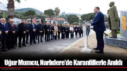 Uğur Mumcu, Narlıdere’de Karanfillerle Anıldı