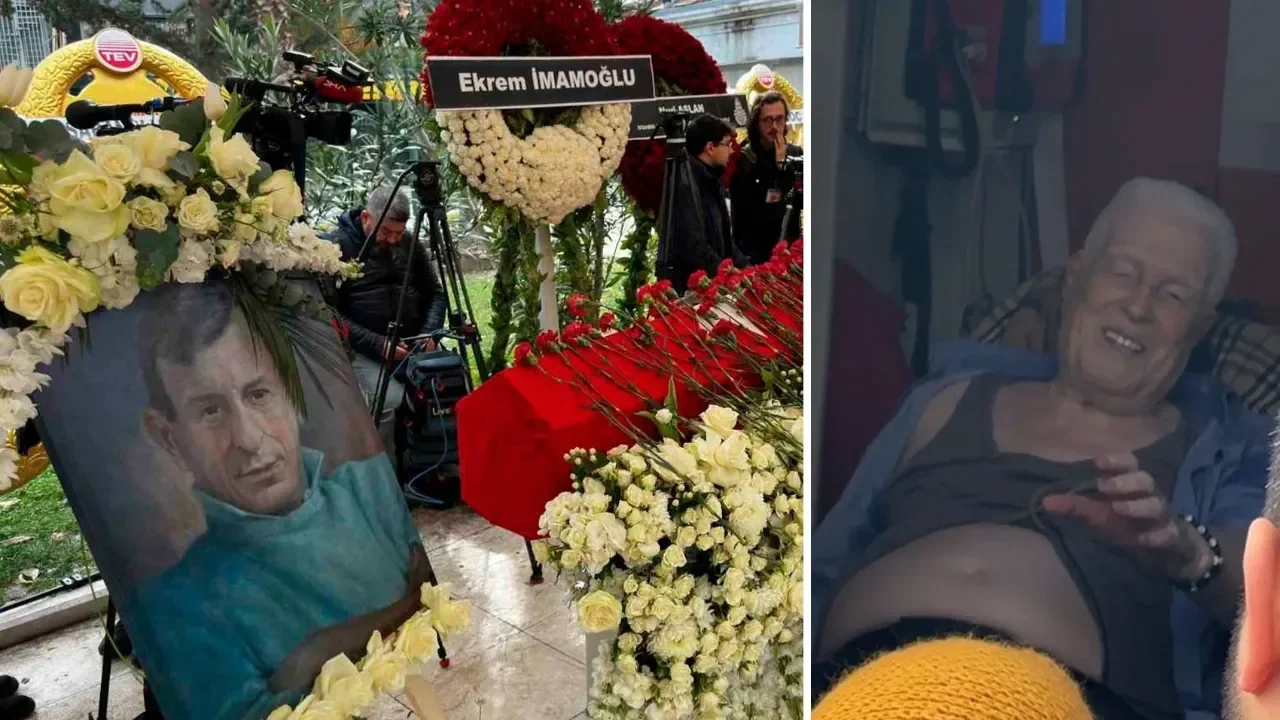 Usta oyuncu son yolculuğuna uğurlandı: Haldun Dormen'in cenazesinde İzzet Günay fenalık geçirdi