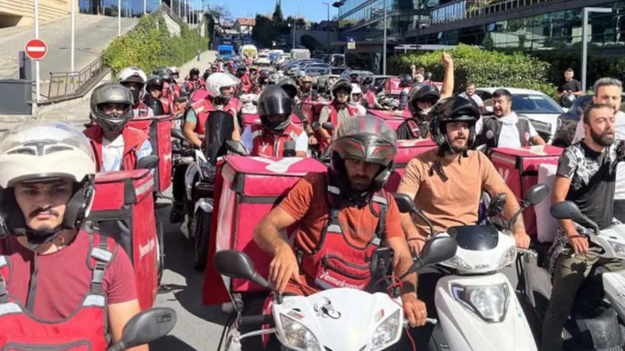 Yemeksepeti kuryelerinden eylem kararı! İnsanca çalışma hakları için üç gün iş bırakacaklar