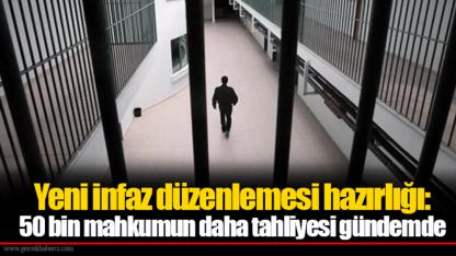 Yeni infaz düzenlemesi hazırlığı: 50 bin mahkumun daha tahliyesi gündemde