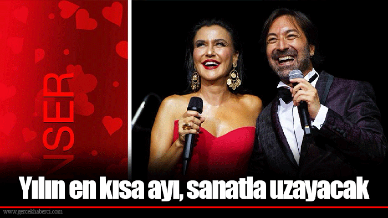 Yılın en kısa ayı, sanatla uzayacak