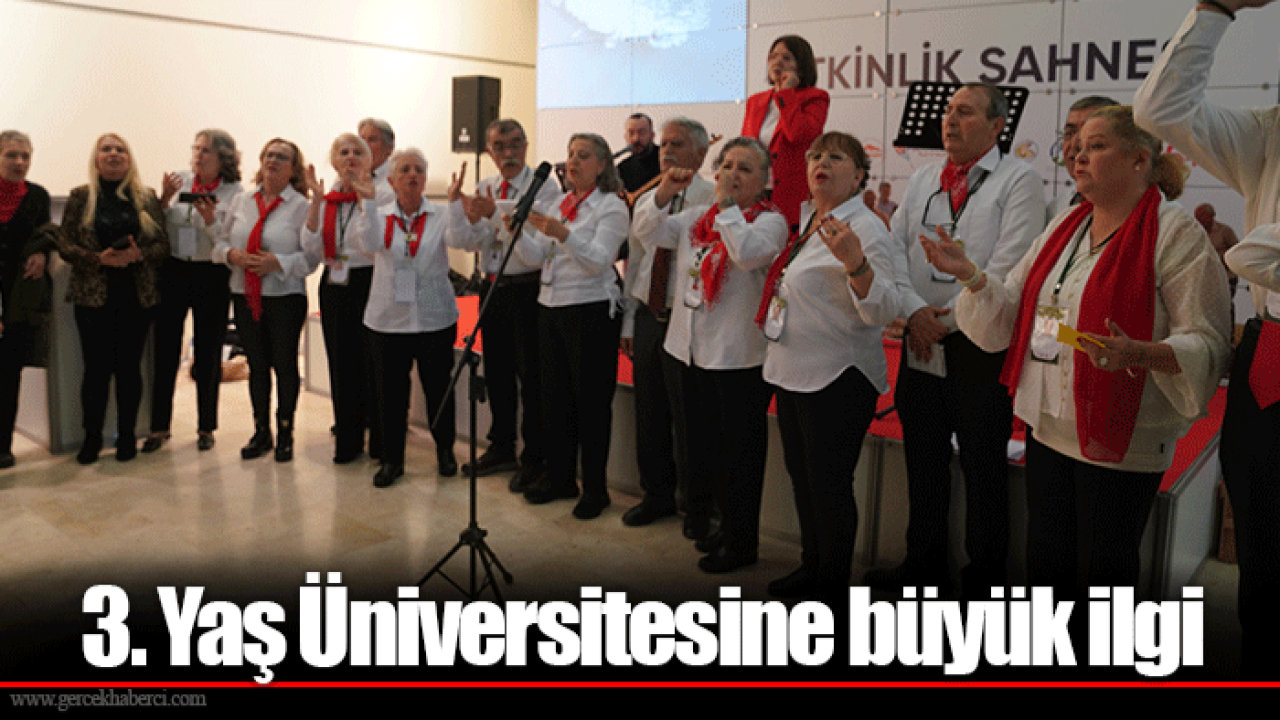3. Yaş Üniversitesine büyük ilgi