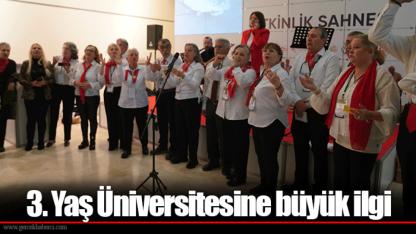 3. Yaş Üniversitesine büyük ilgi
