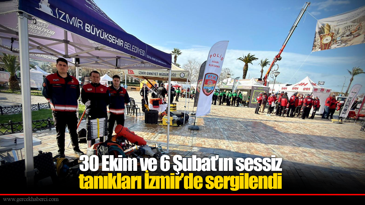 30 Ekim ve 6 Şubat’ın sessiz tanıkları İzmir’de sergilendi