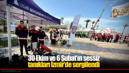 30 Ekim ve 6 Şubat’ın sessiz tanıkları İzmir’de sergilendi