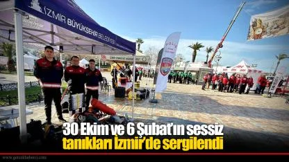 30 Ekim ve 6 Şubat’ın sessiz tanıkları İzmir’de sergilendi