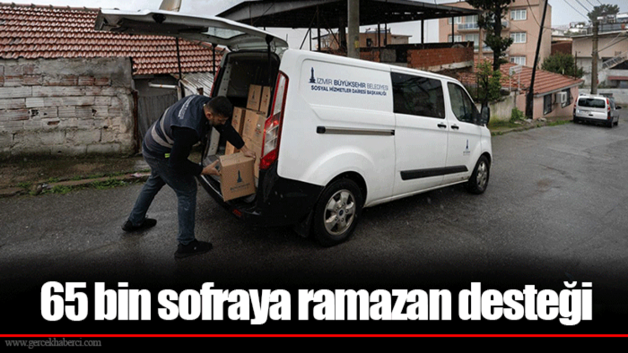 65 bin sofraya ramazan desteği