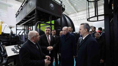 Cumhurbaşkanı Erdoğan: "Artık kendi teknolojisini tasarlayan, kendi yazılımını üreten ve ürettiklerini tüm dünyaya ihraç eden bir Türkiye var"