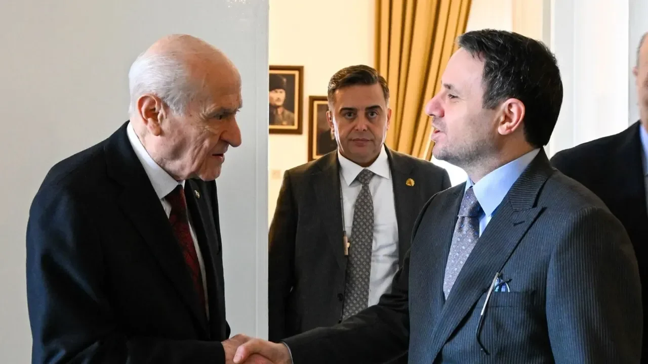 Akın Gürlek, Devlet Bahçeli'yi ziyaret etti
