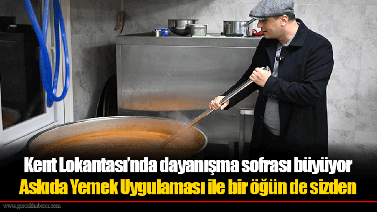 Askıda Yemek Uygulaması ile bir öğün de sizden