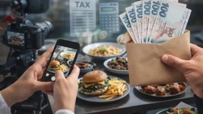 Bakanlıklar düğmeye bastı: İnfluencerlara yemek ve hediye vergisi!