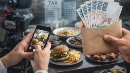 Bakanlıklar düğmeye bastı: İnfluencerlara yemek ve hediye vergisi!