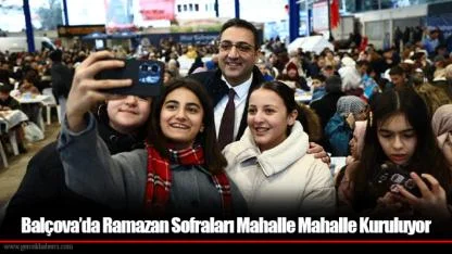 Balçova’da Ramazan Sofraları Mahalle Mahalle Kuruluyor