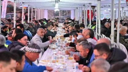 Başkan Dutlulu’dan Saha Personeline İftar Sofrasında Teşekkür ve Müjde