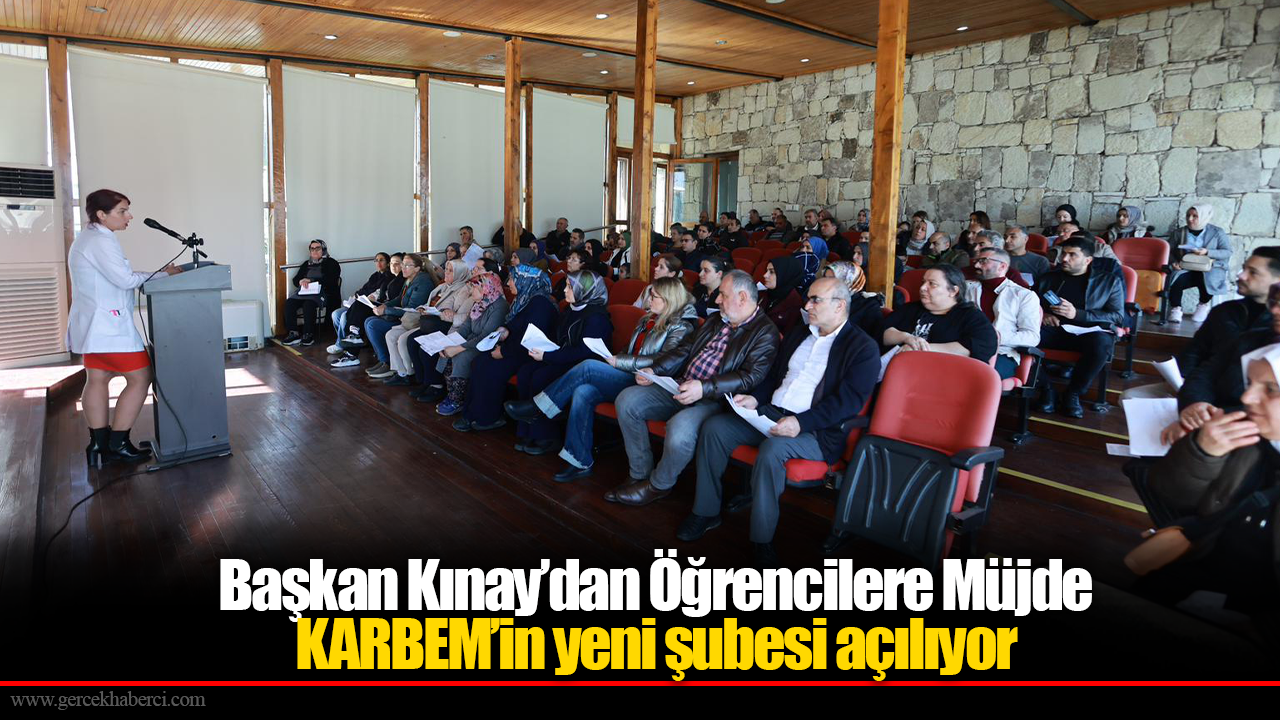 Başkan Kınay’dan Öğrencilere Müjde
