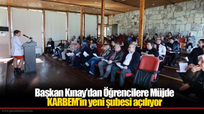 Başkan Kınay’dan Öğrencilere Müjde