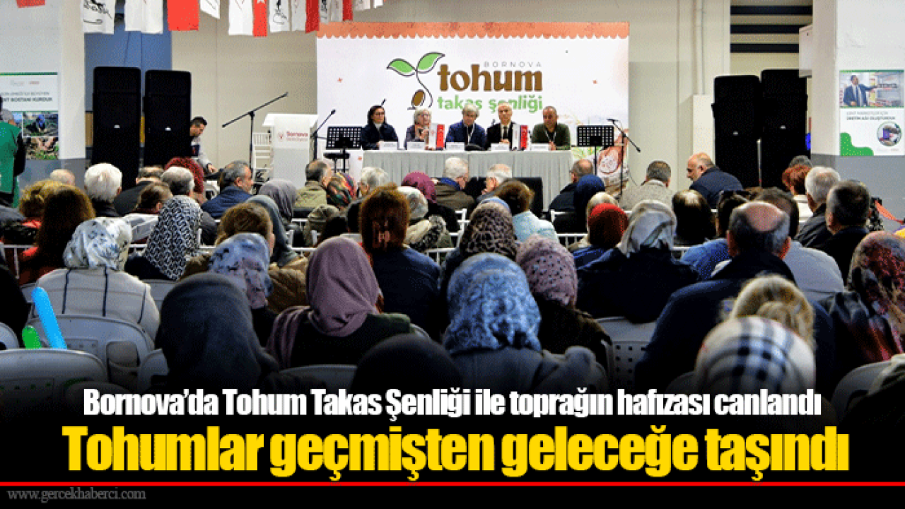 Bornova’da Tohum Takas Şenliği ile toprağın hafızası canlandı