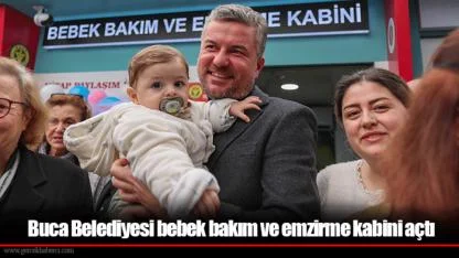 Buca Belediyesi bebek bakım ve emzirme kabini açtı