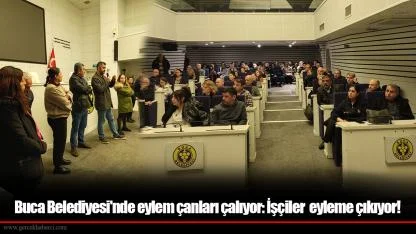 Buca Belediyesi'nde eylem çanları çalıyor: İşçiler  eyleme çıkıyor!