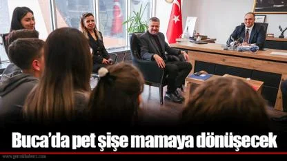 Buca’da pet şişe mamaya dönüşecek