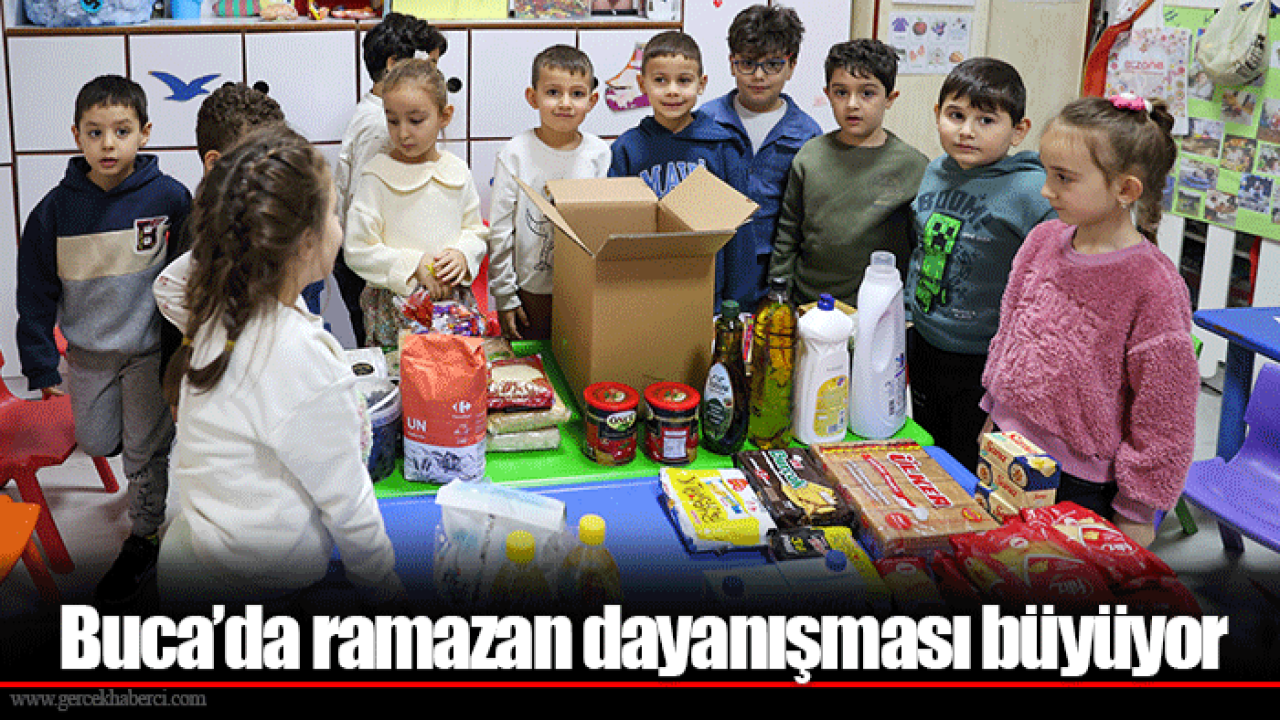 Buca’da ramazan dayanışması büyüyor
