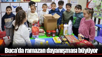Buca’da ramazan dayanışması büyüyor