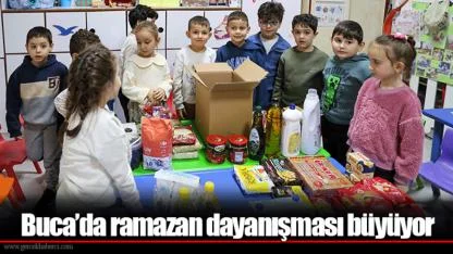 Buca’da ramazan dayanışması büyüyor