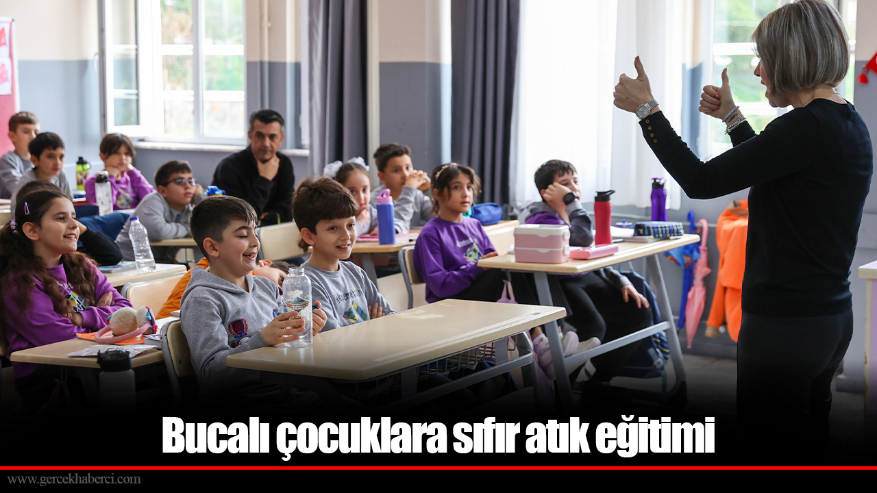 Bucalı çocuklara sıfır atık eğitimi