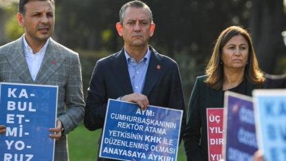 CHP lideri Özel'den Boğaziçi eylemlerine destek: Rektörlüğe sırtını döndü