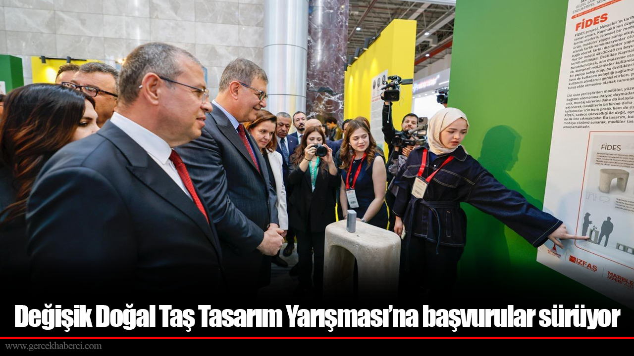 Değişik Doğal Taş Tasarım Yarışması’na başvurular sürüyor