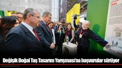 Değişik Doğal Taş Tasarım Yarışması’na başvurular sürüyor