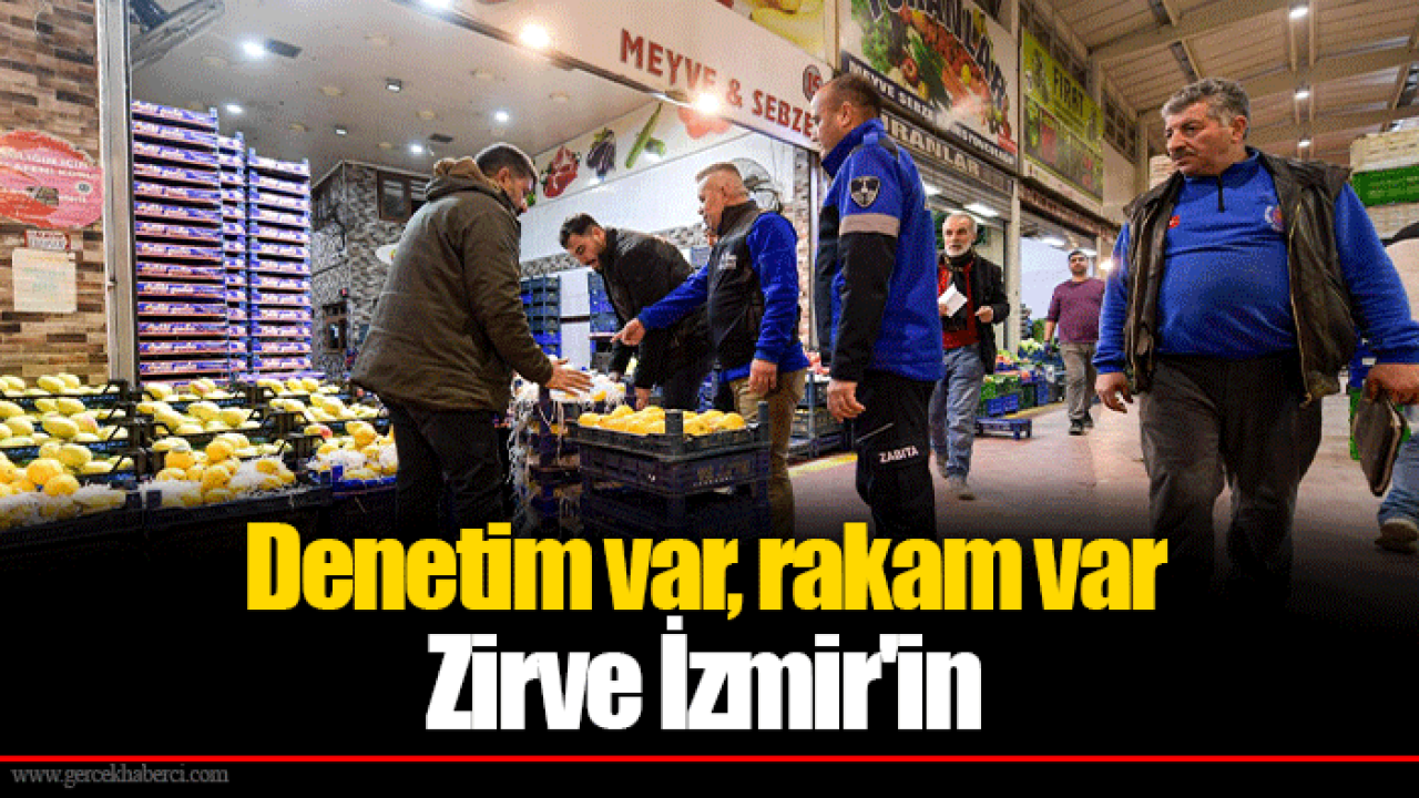 Denetim var, rakam var