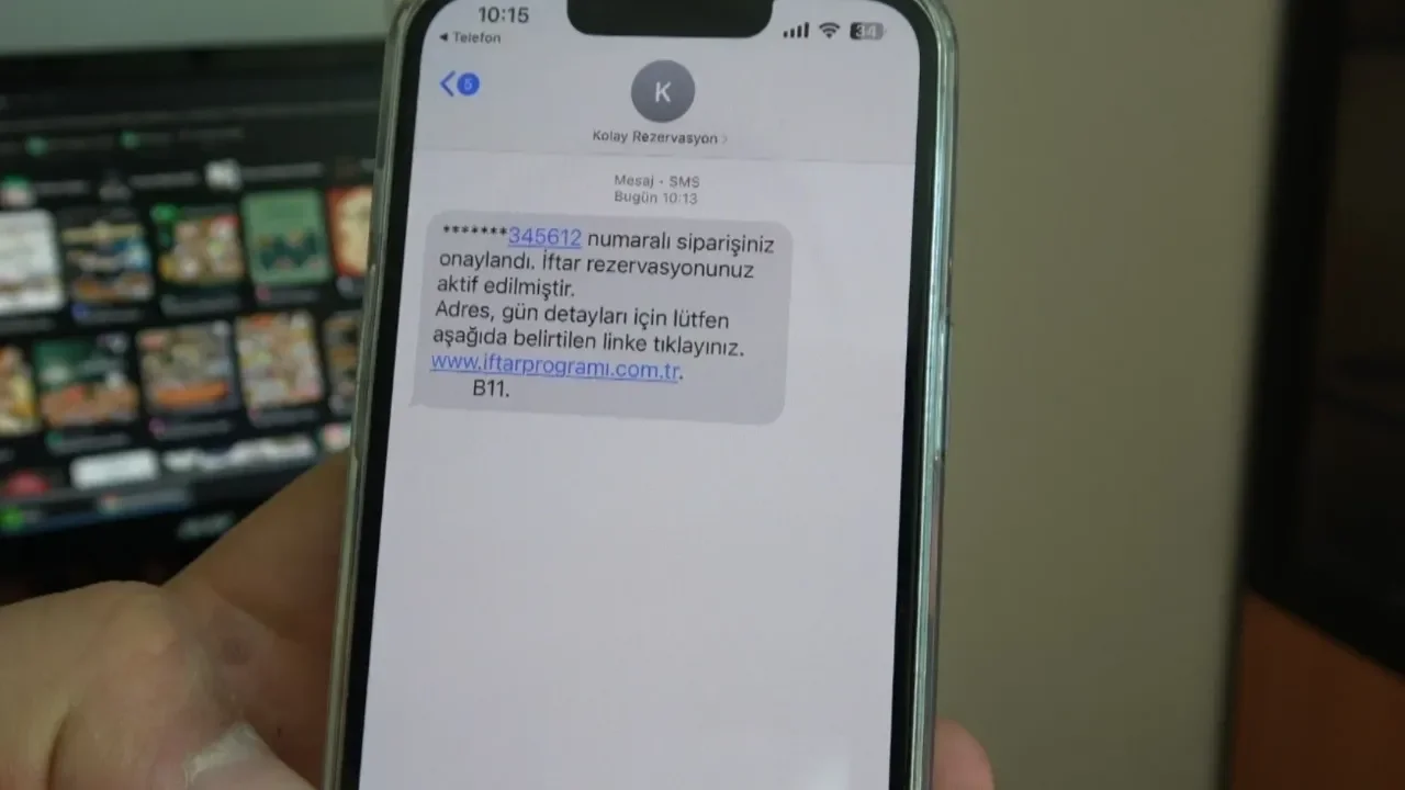 Dolandırıcıların iftar rezervasyonu oyunu