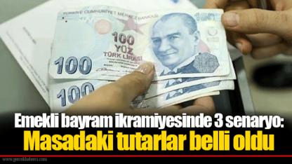 Emekli bayram ikramiyesinde 3 senaryo: Masadaki tutarlar belli oldu
