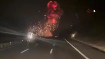 F-16 savaş uçağının düşme anı ortaya çıktı