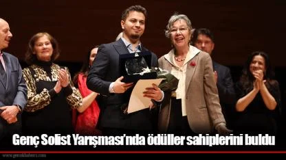 Genç Solist Yarışması’nda ödüller sahiplerini buldu
