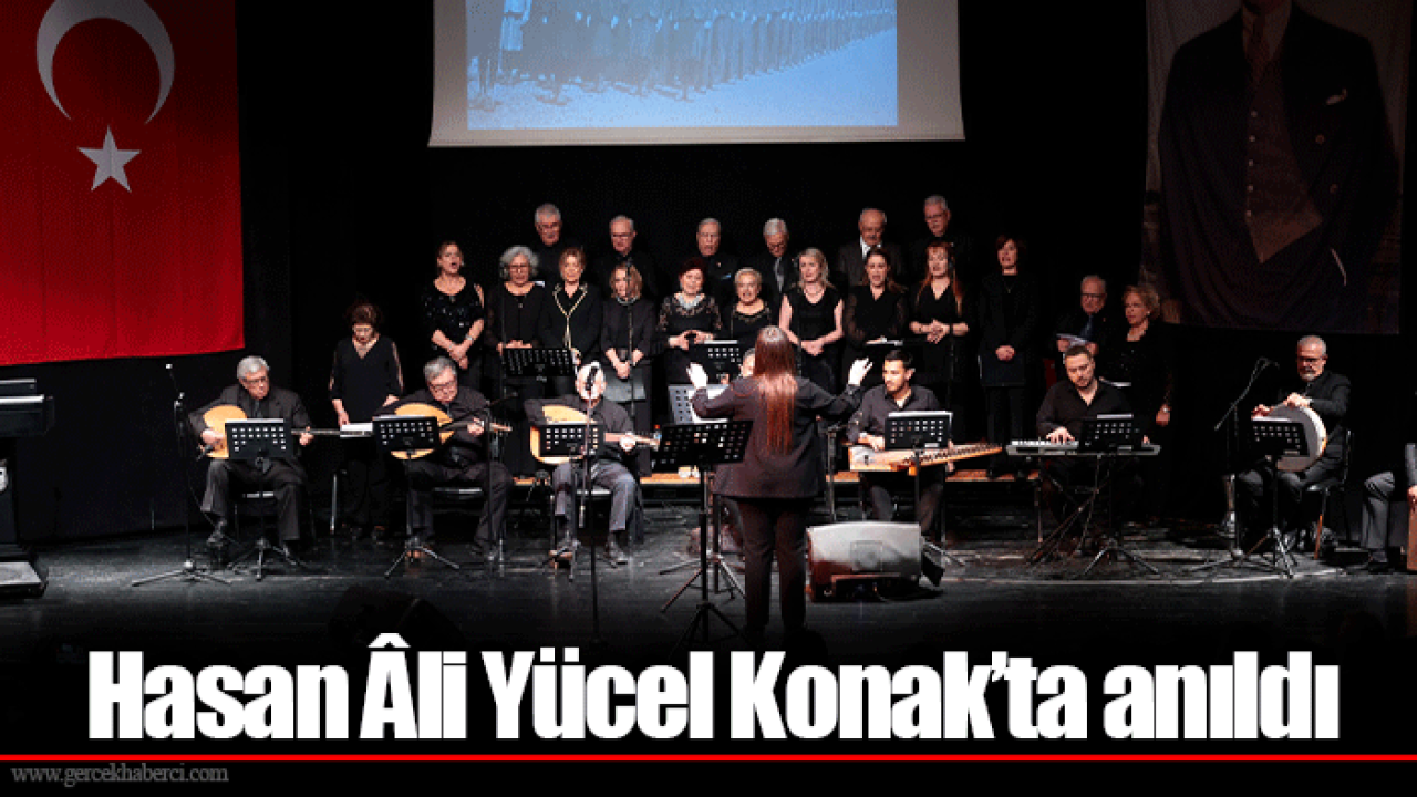 Hasan Âli Yücel Konak’ta anıldı