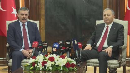 İçişleri Bakanlığında devir teslim: Ali Yerlikaya görevi Mustafa Çiftçi’ye bıraktı