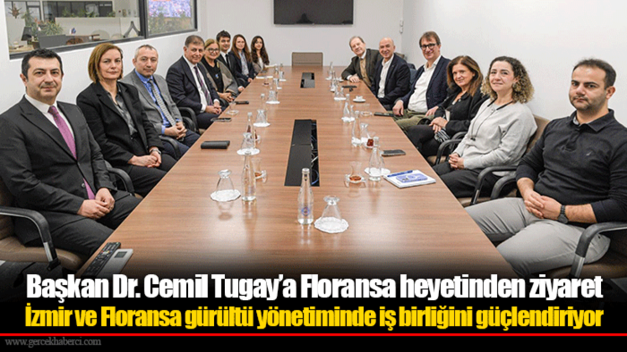 İzmir ve Floransa gürültü yönetiminde iş birliğini güçlendiriyor